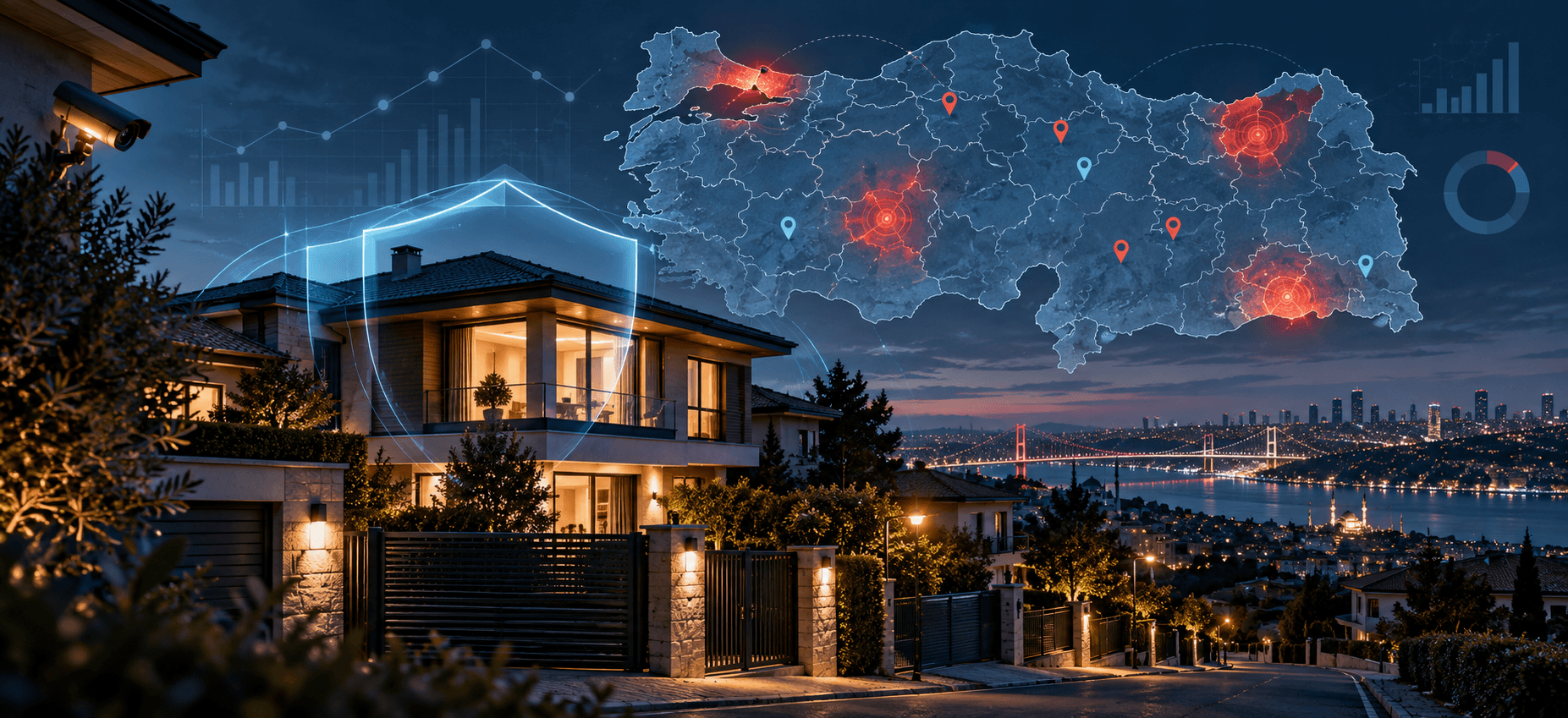 Türkiye'de Hırsızlık İstatistikleri 2026: Ev Güvenliği ve Bölgesel Riskler