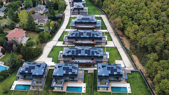 Ev Çatı Projesi - Ömerli / İstanbul 