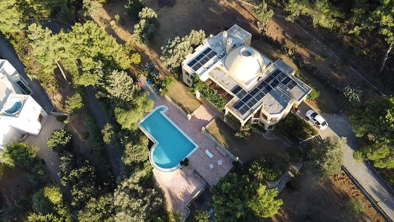 Ev Çatı Projesi - Bodrum / Muğla