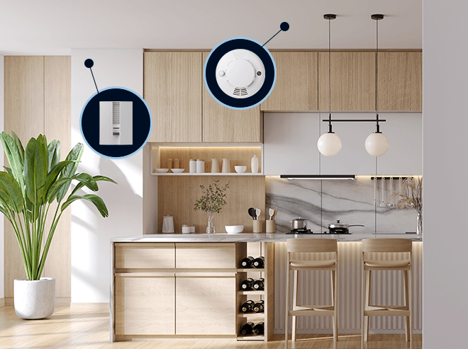 Ev Alarm Sisteminin Kullanım Alanları: Mutfak